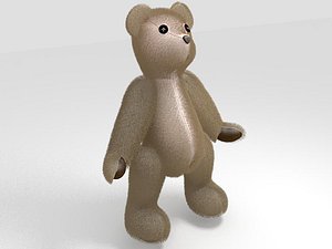 3dsmax teddy bear