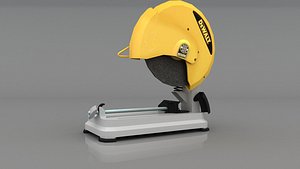 3D model dewalt chop saw d28715
