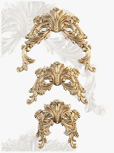 3d model cartouche milling