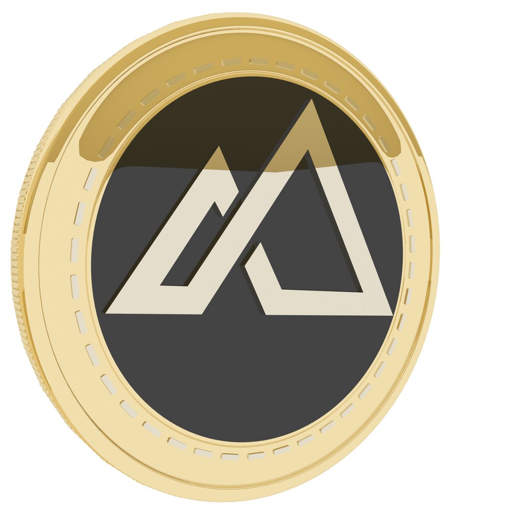 3D Model CryptoFranc Cryptocurrency Gold Coin - TurboSquid 1784111
