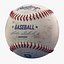 3D baseball ball