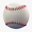 3D baseball ball