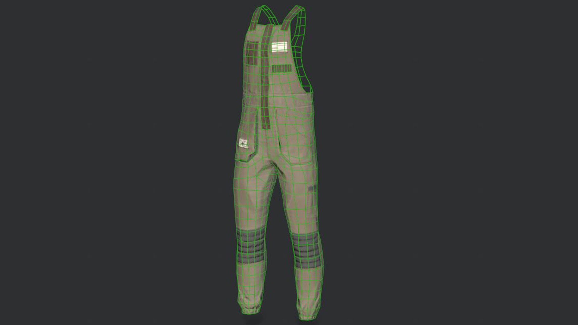 Work Overalls 3D Model - TurboSquid 1743256