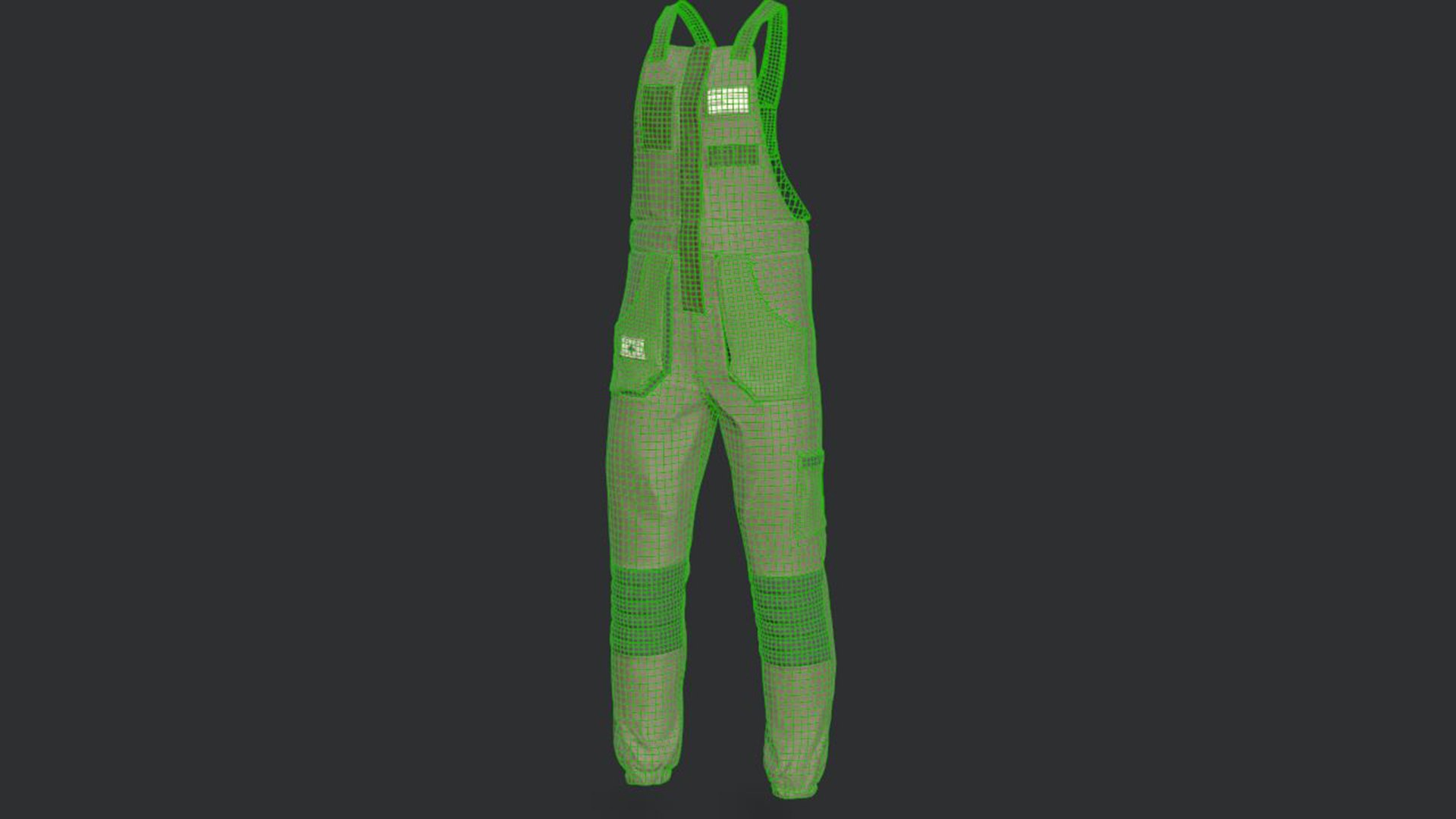 Work Overalls 3D Model - TurboSquid 1743256