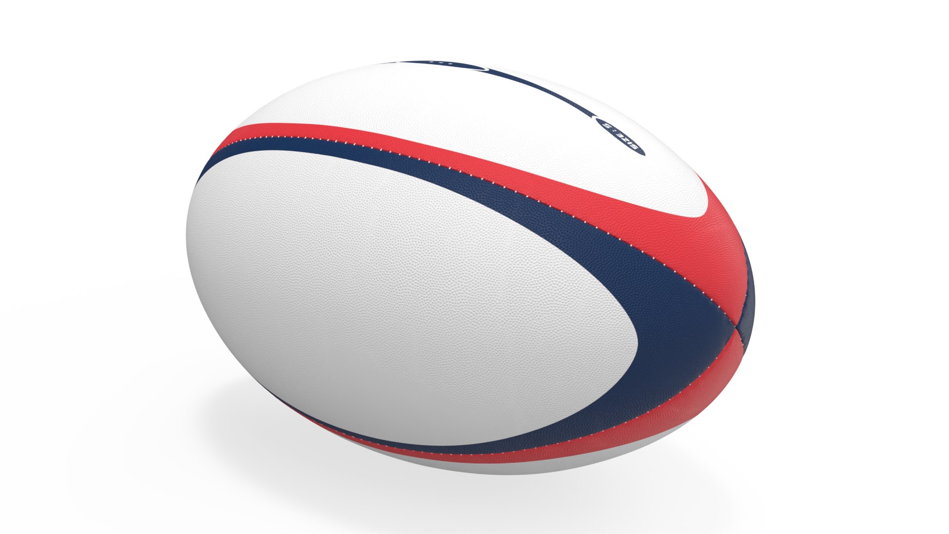 Rugby Ball Size 5 3D Model - TurboSquid 2167660