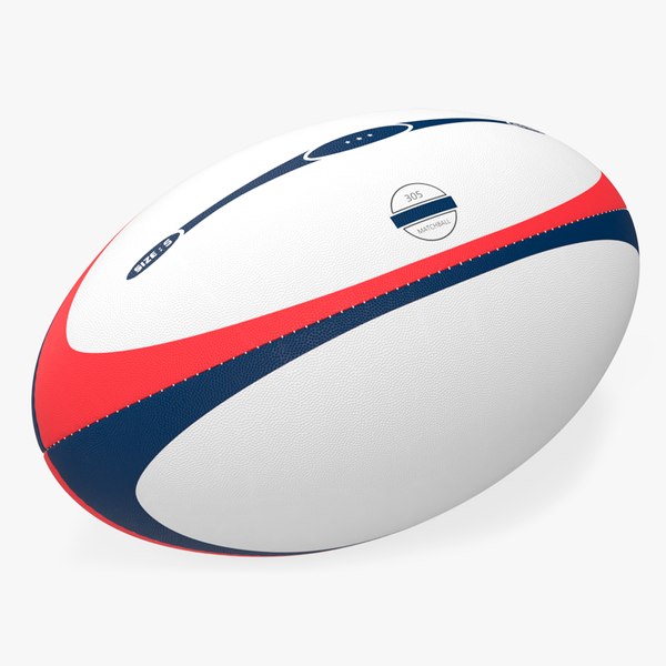 Rugby Ball Size 5 3D model