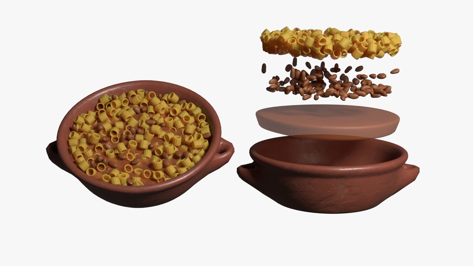 3D Pasta and Beans https://p.turbosquid.com/ts-thumb/Te/uhWYXm/oN/rwhite/jpg/1792340866/1920x1080/turn_fit_q99/a39a60ddea1e229c1a8fd14bab92490d3cf3155f/rwhite-1.jpg