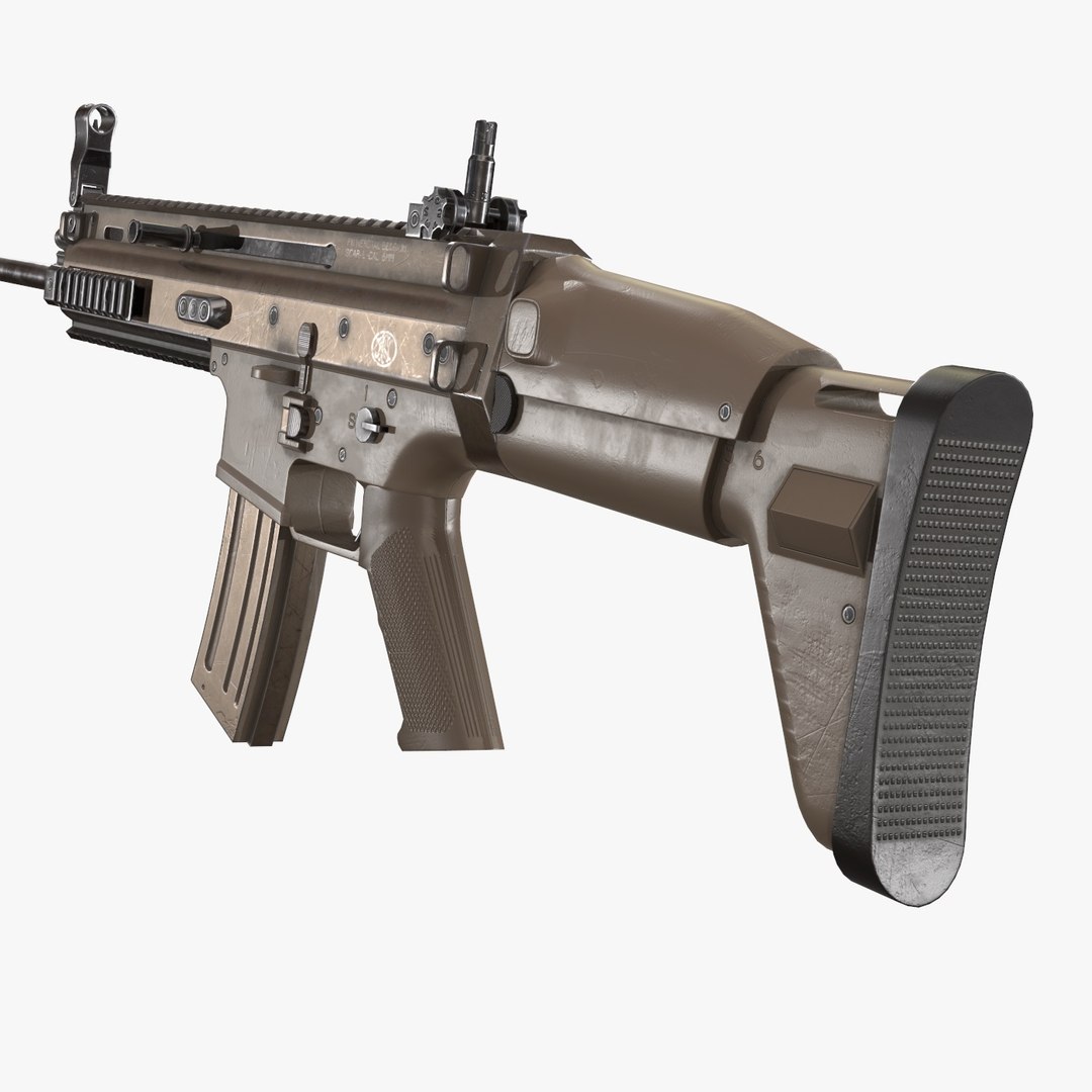 3D fn scar l aaa - TurboSquid 1255227