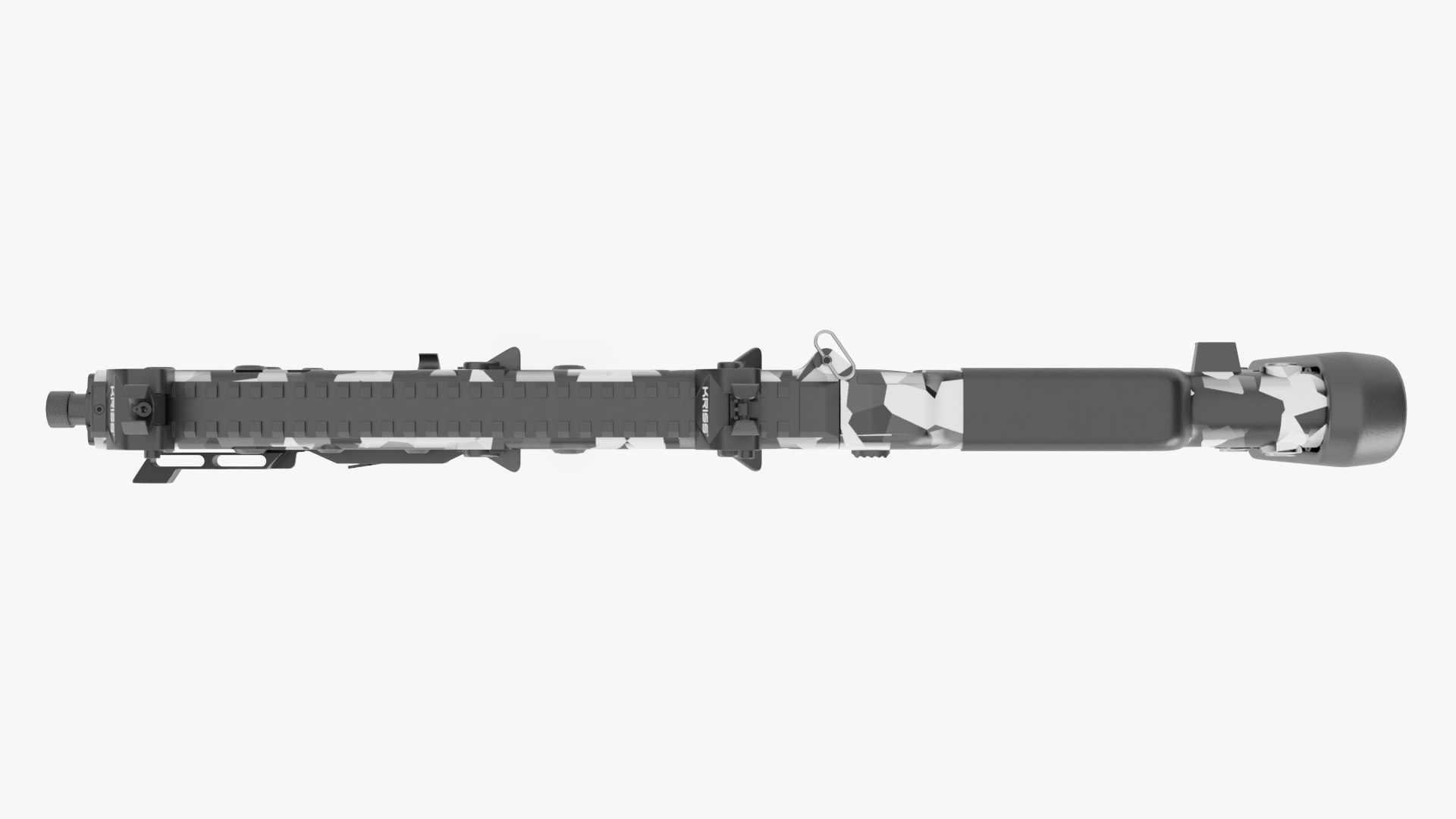 KRISS Vector Gen 1 SMG 45 ACP Camo 3D model - TurboSquid 1915142