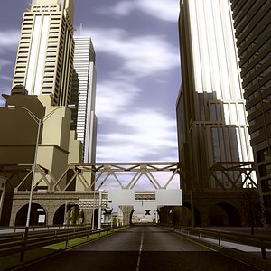 city 3d model