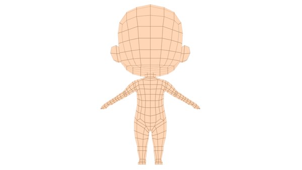 3D Model Chibi Basemesh - TurboSquid 1445877