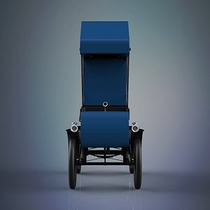 vintage car 3D model