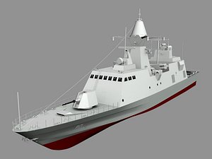 baynunah class multipurpose 3d model