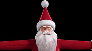 Santa  Model and Base Rig