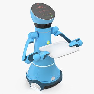 medical service robot 3D model