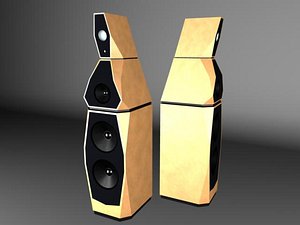 speakers avalon sentinel 3d model