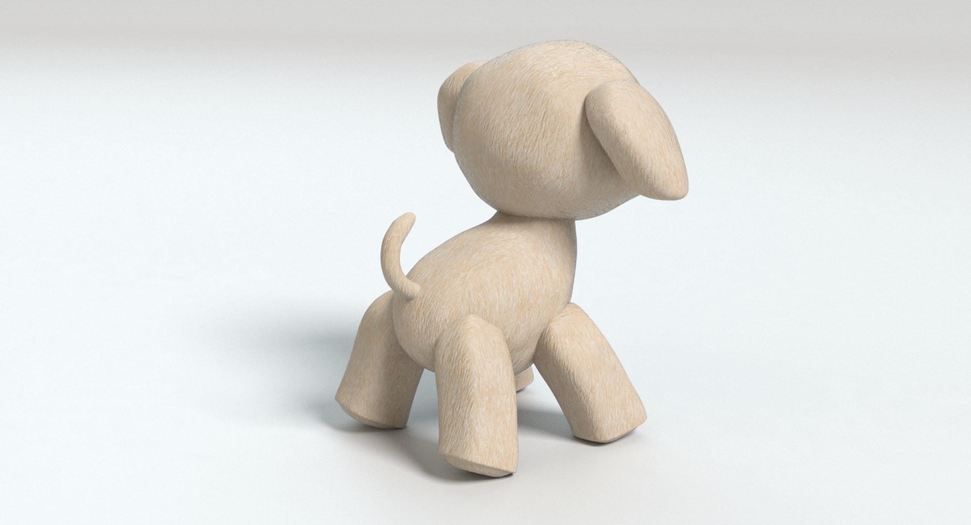 Stuffed Animal Dog 3D Model TurboSquid 1168616