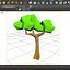 Cartoon Tree 3D model