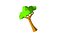 Cartoon Tree 3D model