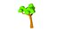 Cartoon Tree 3D model