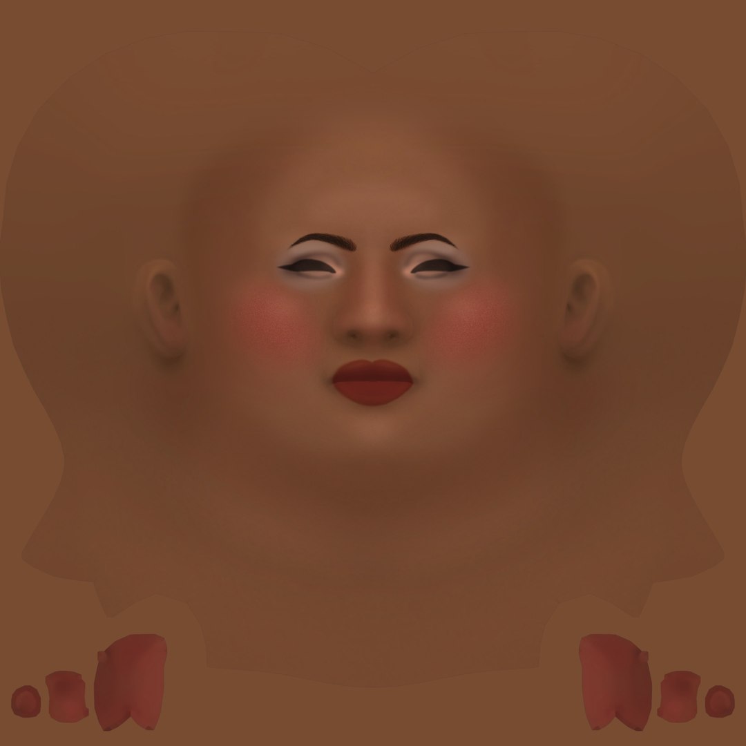 Cartoon 3D Rigged African Cute Afro Hair Girl Character 3D Model model https://p.turbosquid.com/ts-thumb/Tf/L9oe6m/KT/characteruv/jpg/1718917751/1920x1080/fit_q87/45d32f19974cd9b6f5b5191b3dc997bc44fae83e/characteruv.jpg