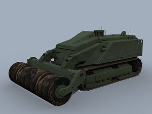 3D mv-4 dok-ing vehicle segmented
