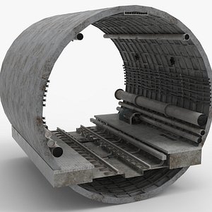 Metro Tube - Train tunnel Railway