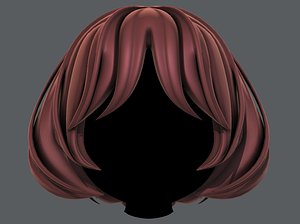 3D hair style girl v69