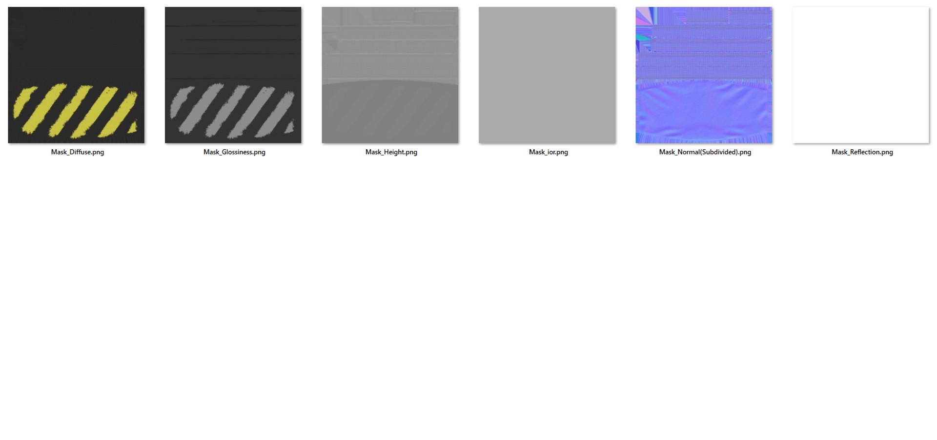 3D Model Realistic Mask Strips - TurboSquid 1531958