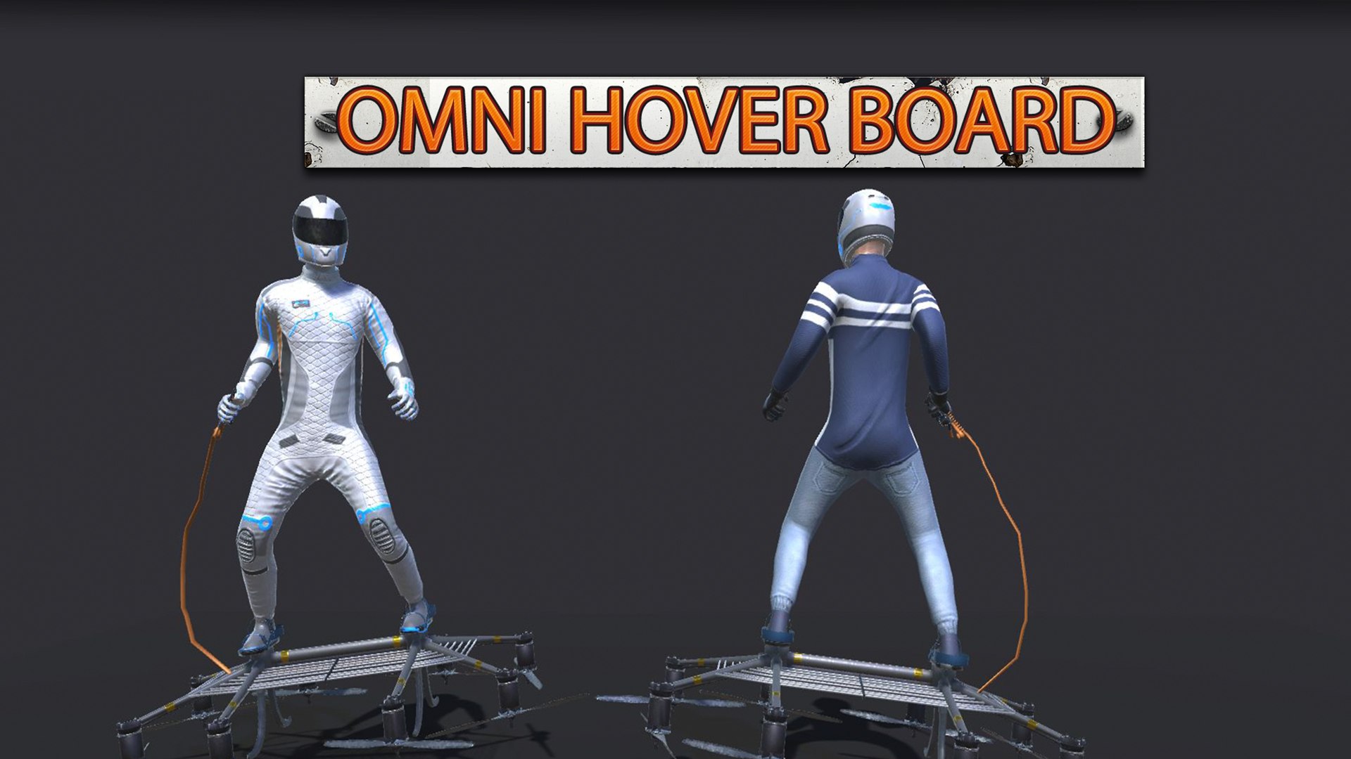 3D Omni Hover Board Animations TurboSquid 1931720