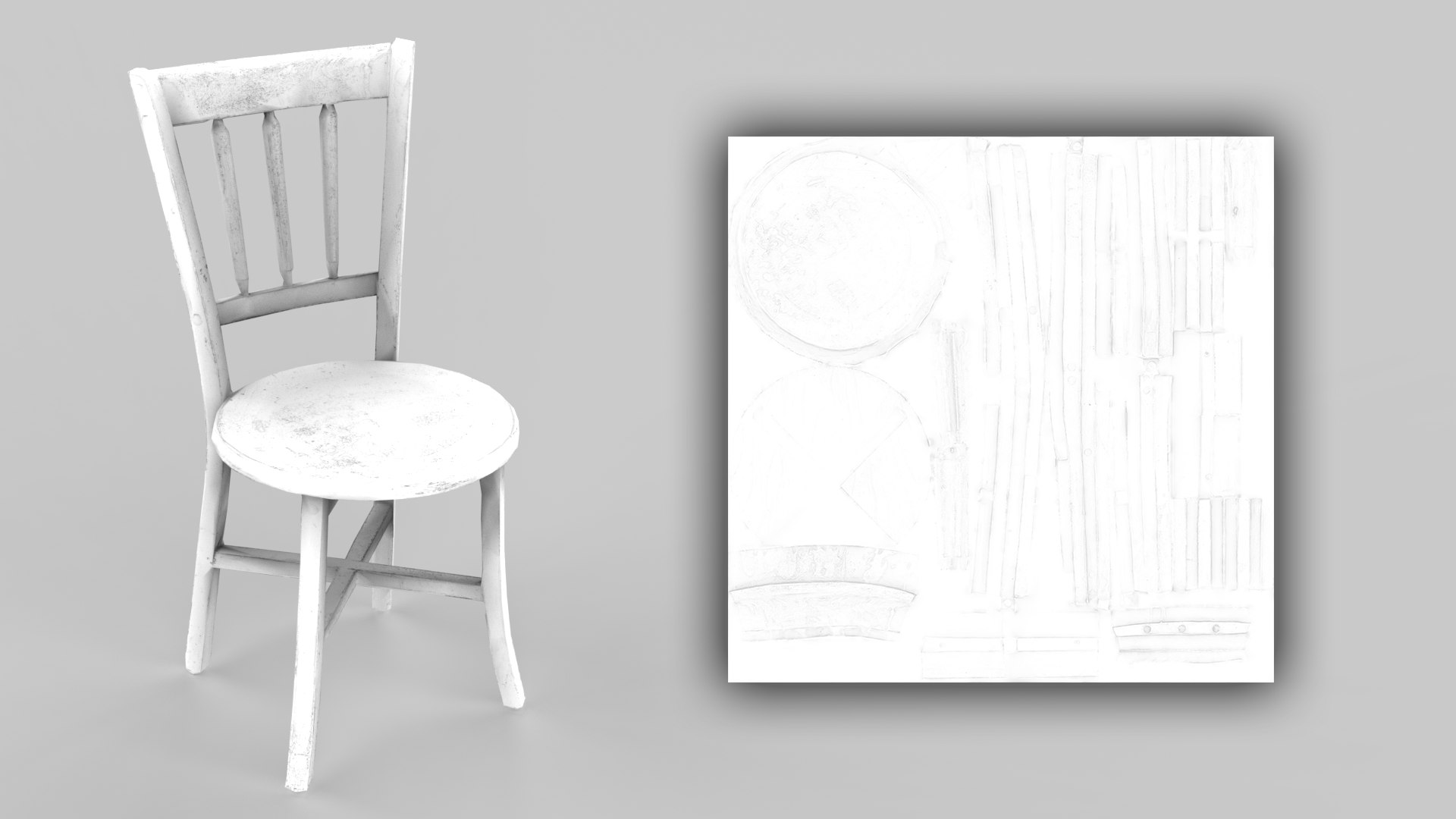3D Dinner Chair Scan - TurboSquid 2125883