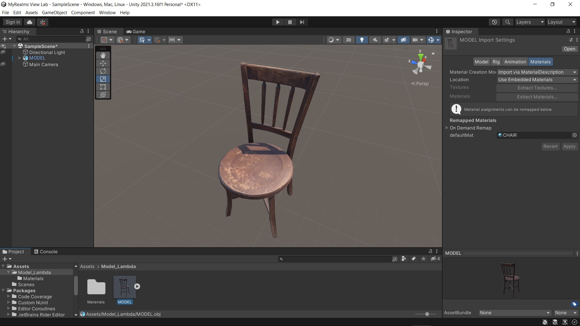 3D Dinner Chair Scan - TurboSquid 2125883