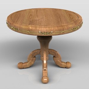 3d model royal table
