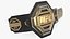 Cinturón de campeón de la UFC
