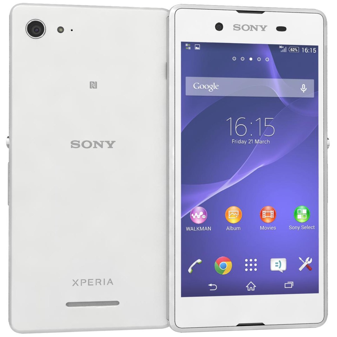 Sony Xperia ホワイト デュアルカメラ 3d Sony Xperia E3 Dual