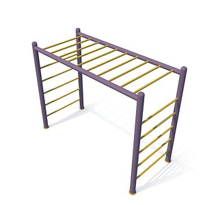 sports track equipment parkour 3D