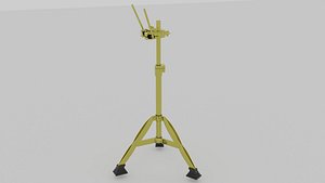 3D Stand drum tom model