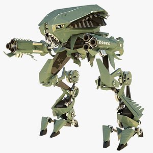 Assault Robot - rigged
