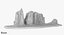 sandstone butte pack 1 3D model