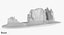sandstone butte pack 1 3D model