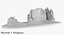 sandstone butte pack 1 3D model