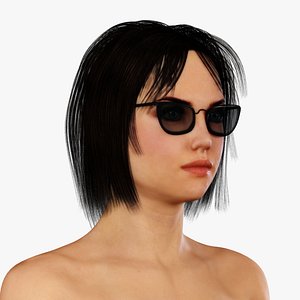 Rigged BRUNETTE Female