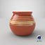 Ceramic Pot With Whole Wheat