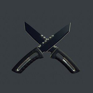 Sci-Fi Knife Black