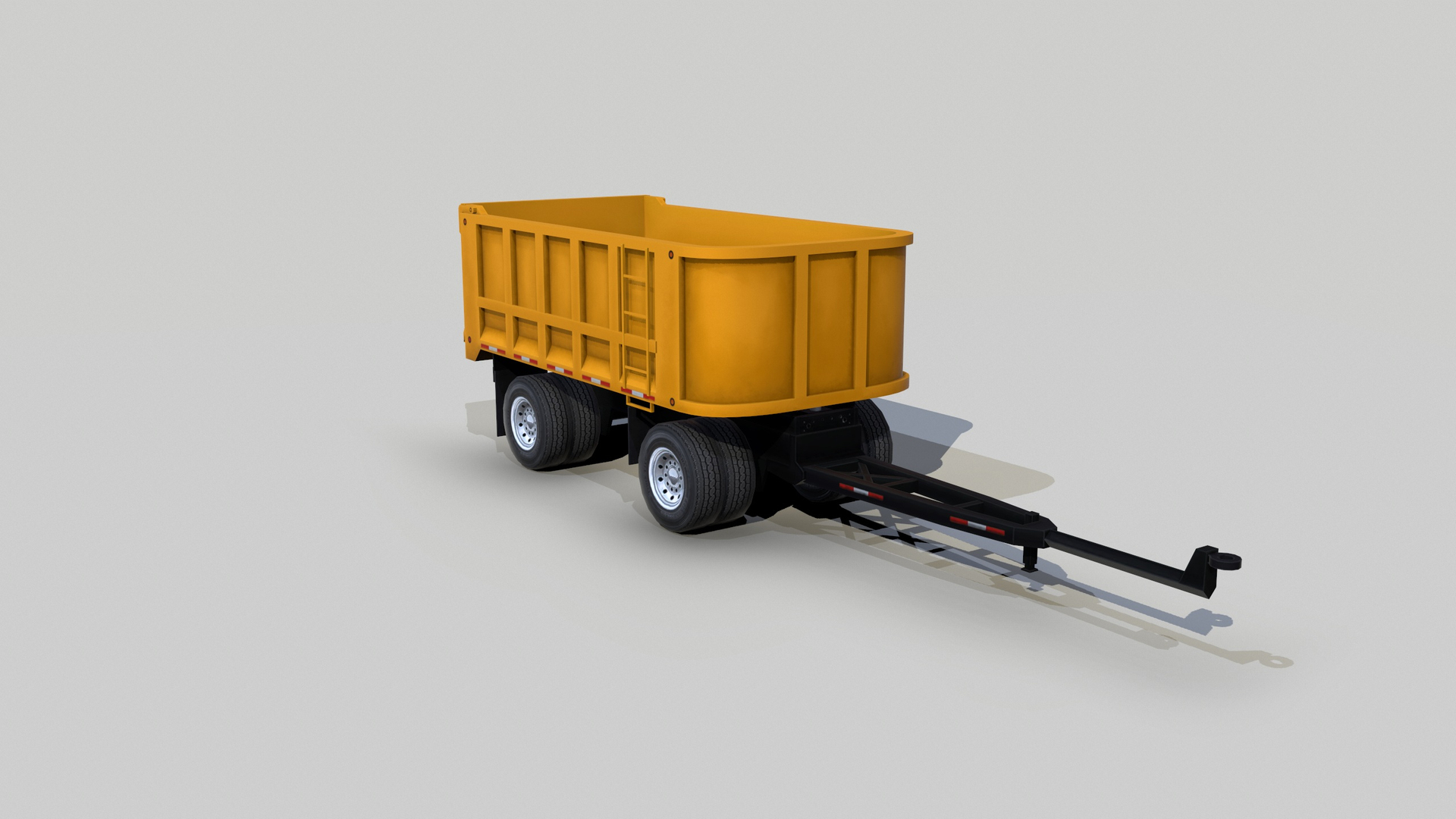 Dump Trailer Model - TurboSquid 2553570