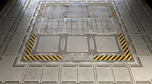 max sci-fi floor panels