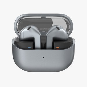 Samsung Galaxy Buds 3 Silver 3D model