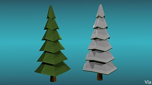 free 3ds model pigart trees