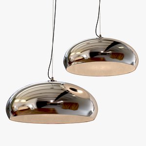 Ceiling Light Hublot Chrome Set