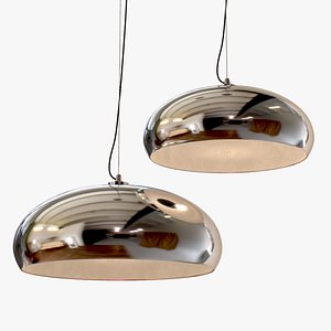 Ceiling Light Hublot Chrome Set